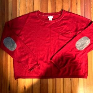 Sundance Elements Of Style Red Pullover Sweater